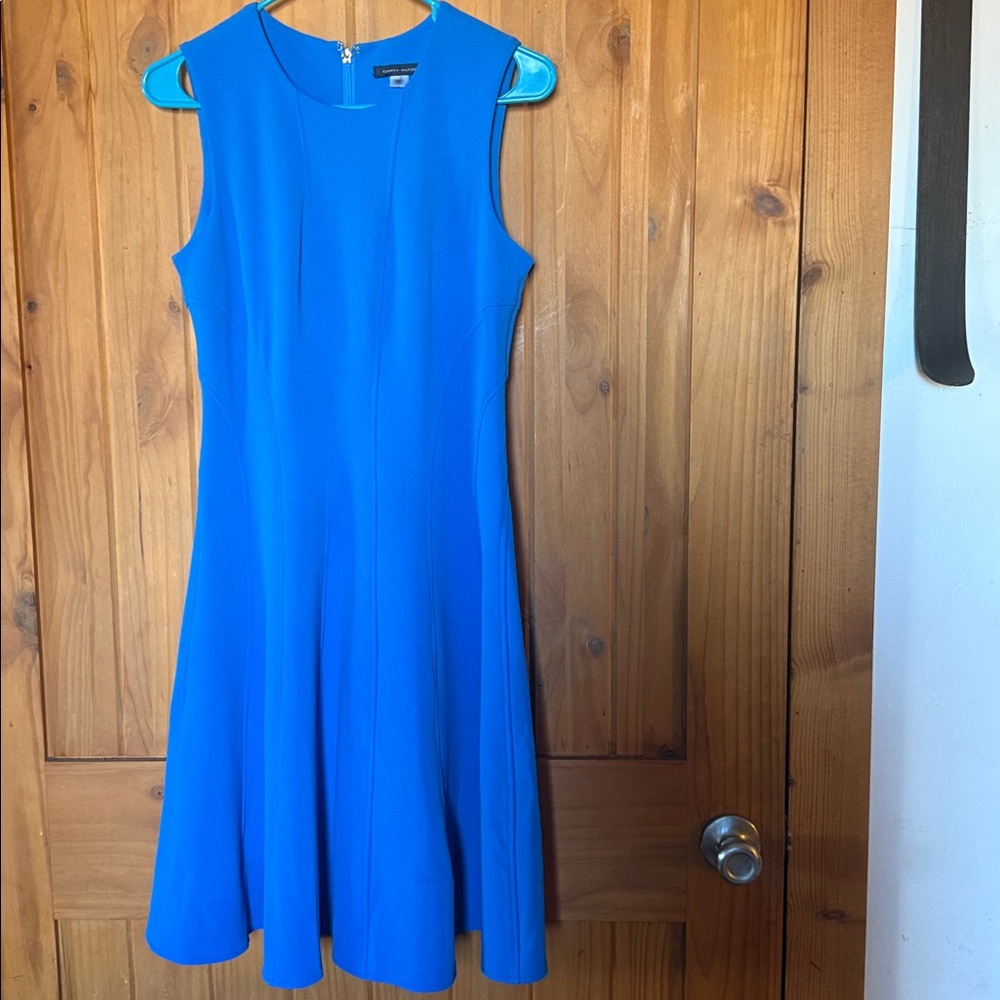 Tommy Hilfiger Vibrant Blue Midi Dress